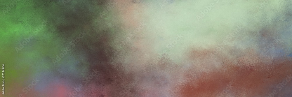 decorative abstract painting background graphic with dim gray, ash gray and dark gray colors and space for text or image. can be used as header or banner - obrazy, fototapety, plakaty 