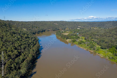 The Hawkesbury River in regional New South Wales in Australia