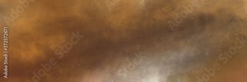 decorative brown, tan and rosy brown colored vintage abstract painted background with space for text or image. can be used as horizontal background texture
