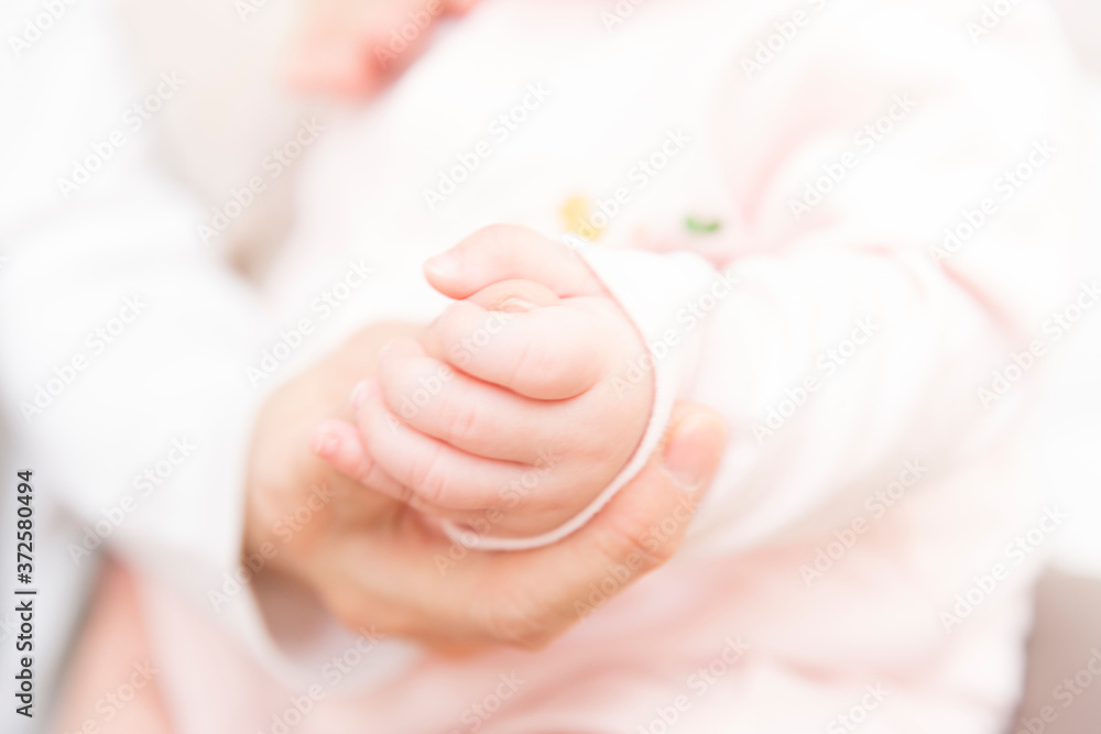 赤ちゃんの手元 赤ちゃんの手元
