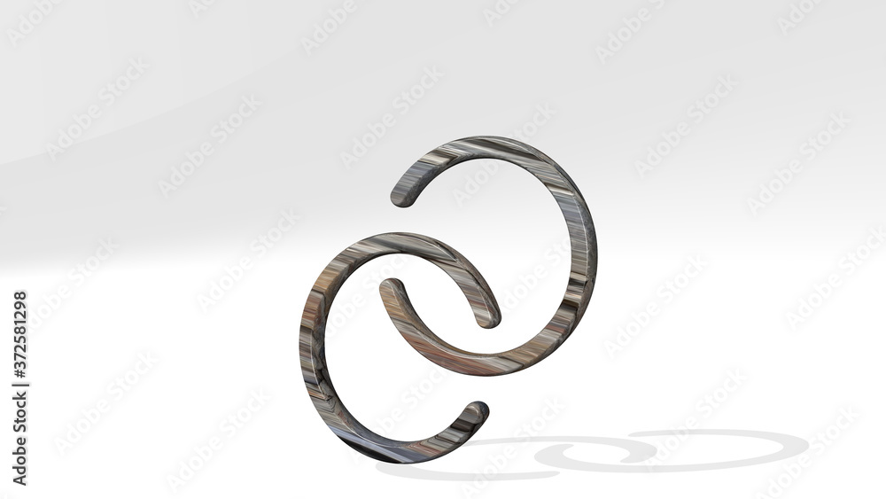 HYPERLINK CIRCLE 3D icon standing on the floor, 3D illustration for chain and concept HYPERLINK CIRCLE 3D icon standing on the floor, 3D illustration for chain and concept