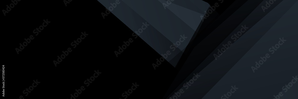 High contrast grey and black glossy stripes. Abstract tech graphic banner design. Vector corporate background High contrast grey and black glossy stripes. Abstract tech graphic banner design. Vector corporate background