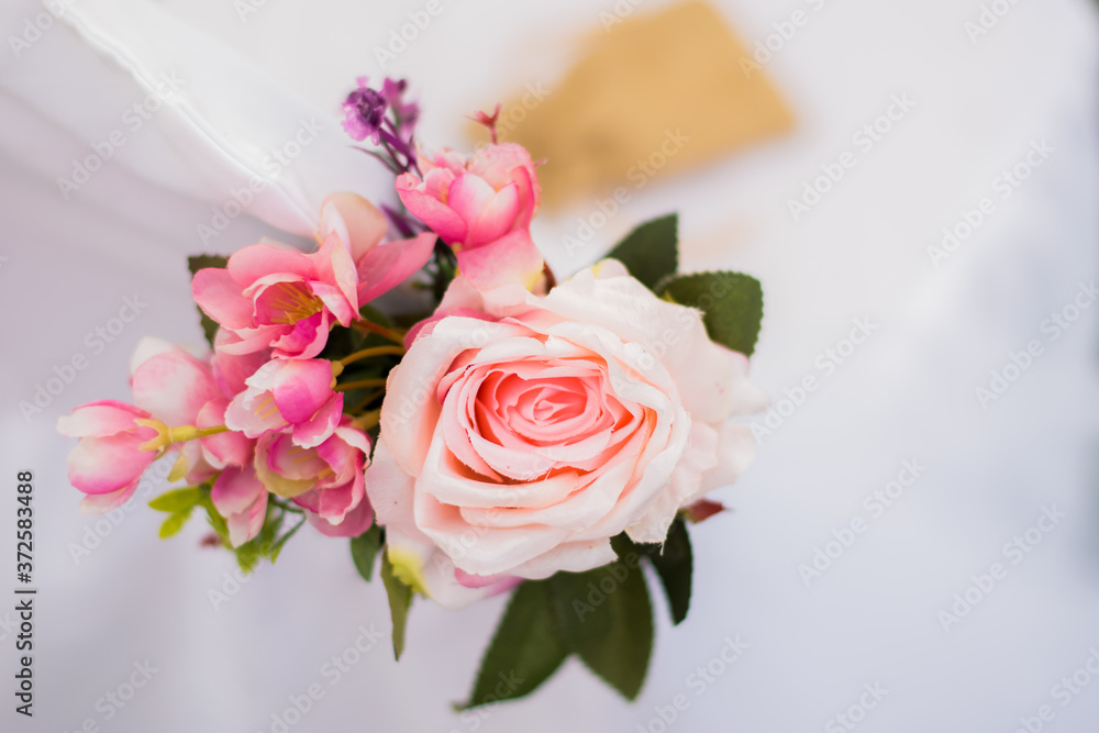 Flores de un tono rosado romántico para bodas o cualquier otro evento