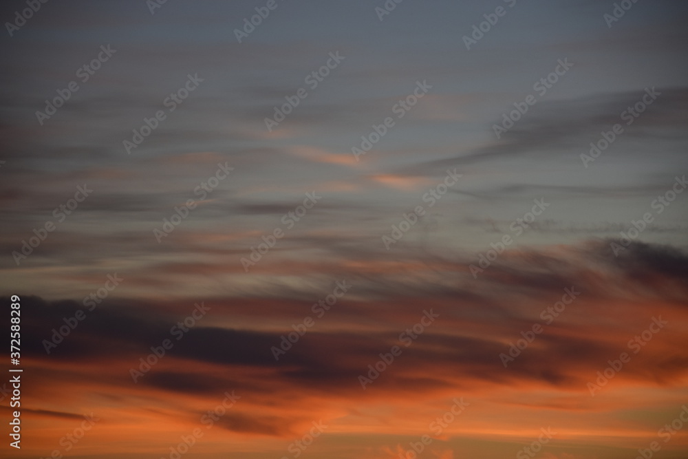 Fototapeta premium sunset in the clouds