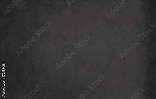 Dark background with texture overlay. Vintage wall with distressed grunge texture, dirty grainy stamp and scratches and damage marks. Black texture with dark gray charcoal color paint. Vector image