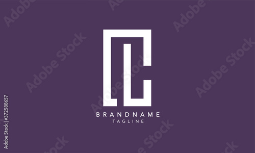 Alphabet letters Initials Monogram logo CL, LC, C and L