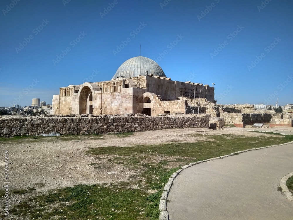 Umayyad Palace in Amman citadel