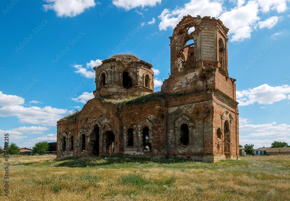 Old abandoned armenian church Sacred Surb-Karapet Old abandoned armenian church Sacred Surb-Karapet