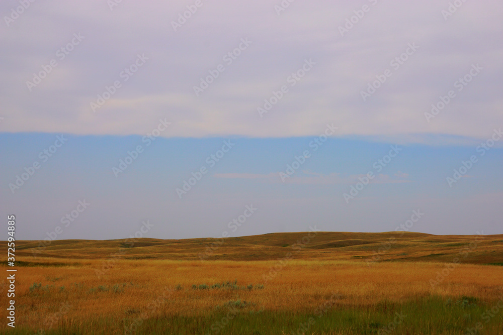 Fototapeta premium Cloudy Prairie