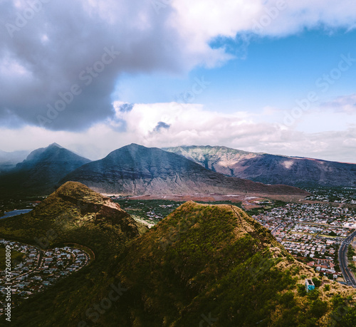 view from the mountain