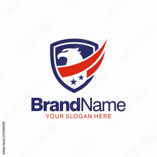 Free Download American Eagle Mascot Vector Icon Logo Illustration - GFXLoad