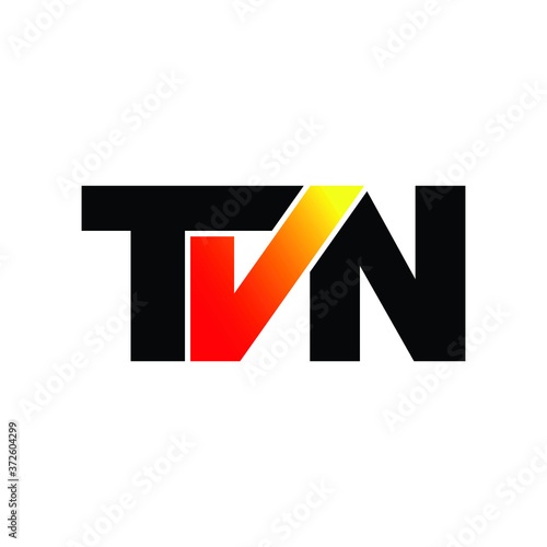 Letter TVN simple monogram logo design Free Download Letter TVN simple monogram logo design - GFXLoad