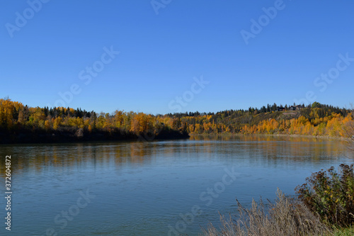 North Saskatchewan River in Autumn