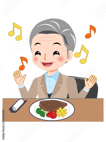 長年働いている事務員