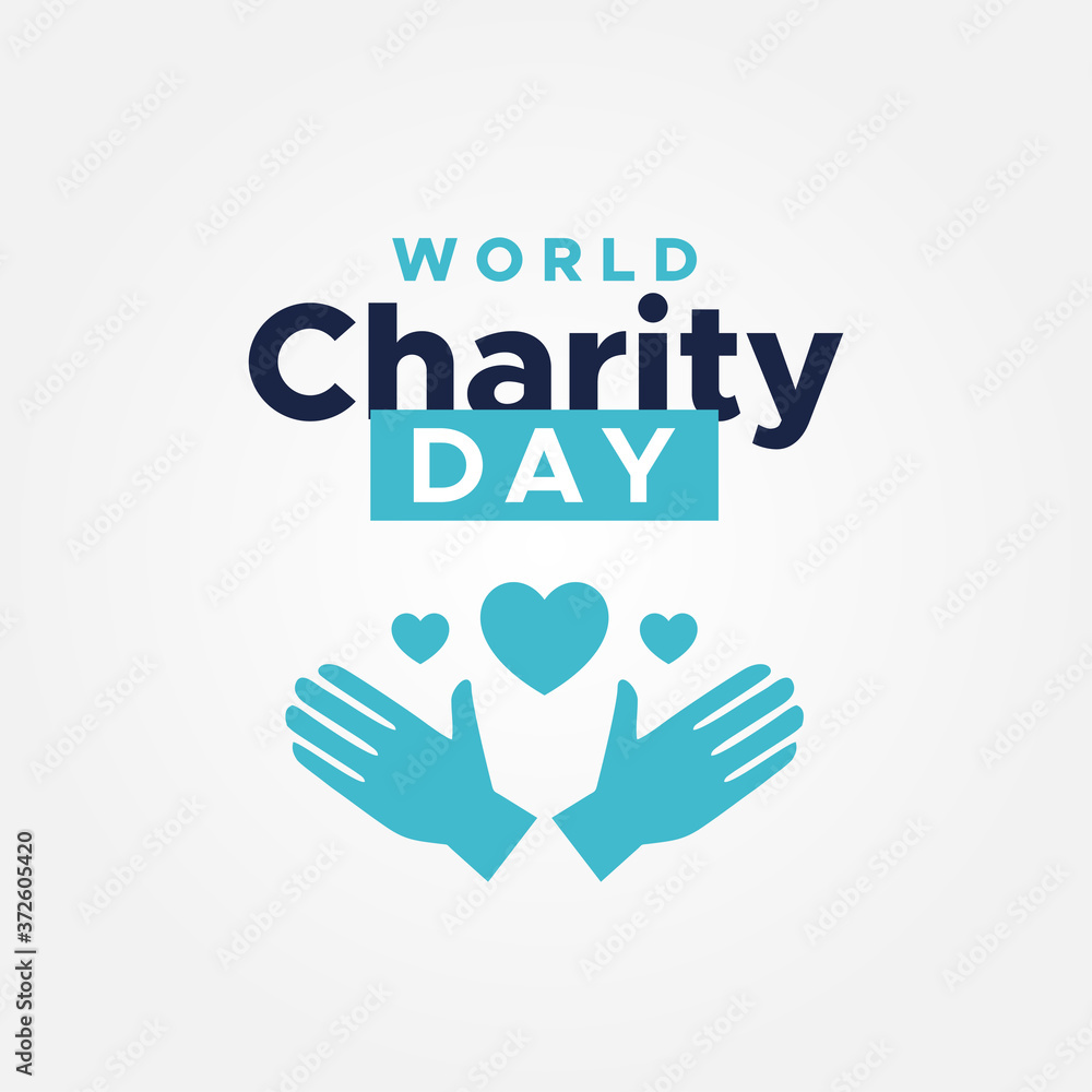 World Charity Day Vector Design Illustration World Charity Day Vector Design Illustration