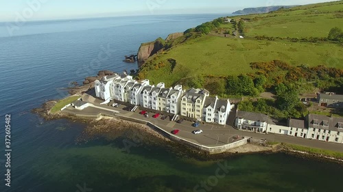 Cushendun Village and Beach Co Antrim Northern Ireland
 photo