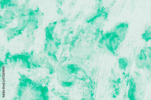 green light color wall paint background grunge style texture design