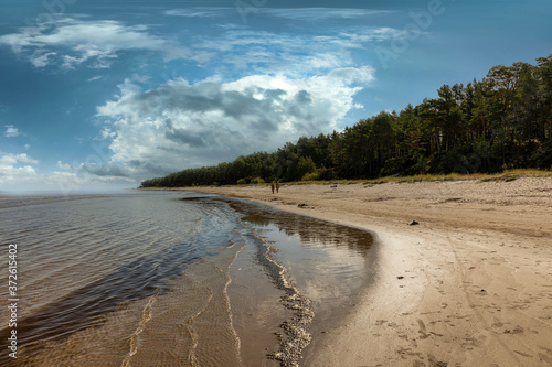 Baltic Sea Riga Gulf Beach