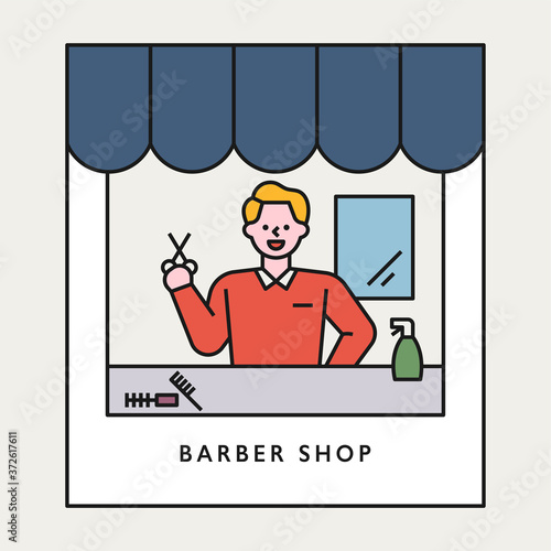 Barbershop and barber