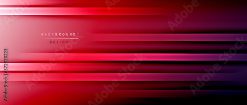 Bright gradient neon lines abstract background