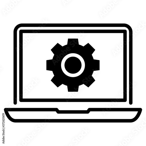Computer technic icon