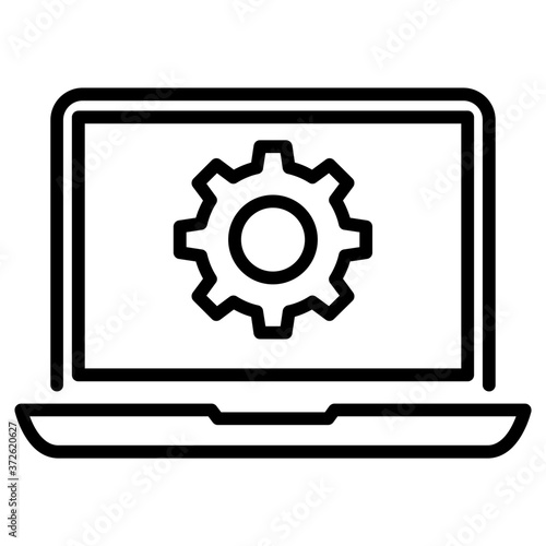 Computer technic icon