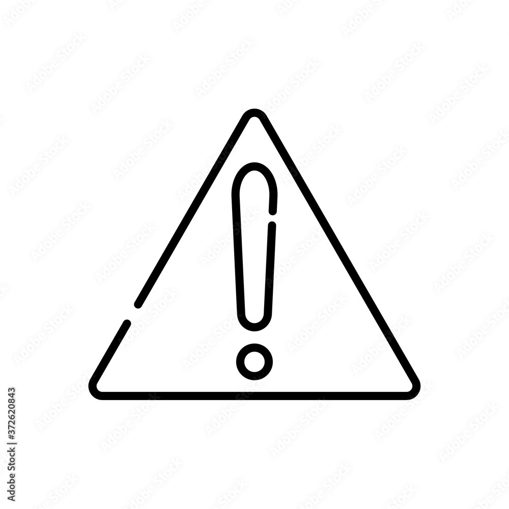 Alert caution icon. Warning sign vector. Alert caution icon. Warning sign vector.