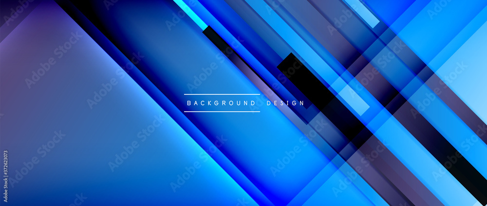 Dynamic lines on fluid color gradient. Trendy geometric abstract background for your text, logo or graphics Dynamic lines on fluid color gradient. Trendy geometric abstract background for your text, logo or graphics