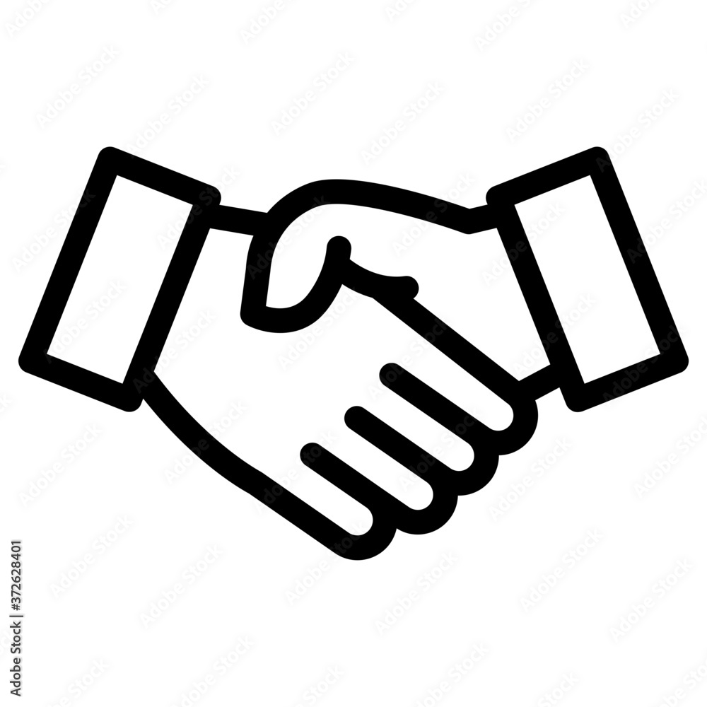 Hand shake icon