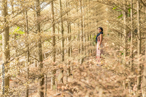 Wallpaper Mural portrait of modern Asian mature woman Torontodigital.ca