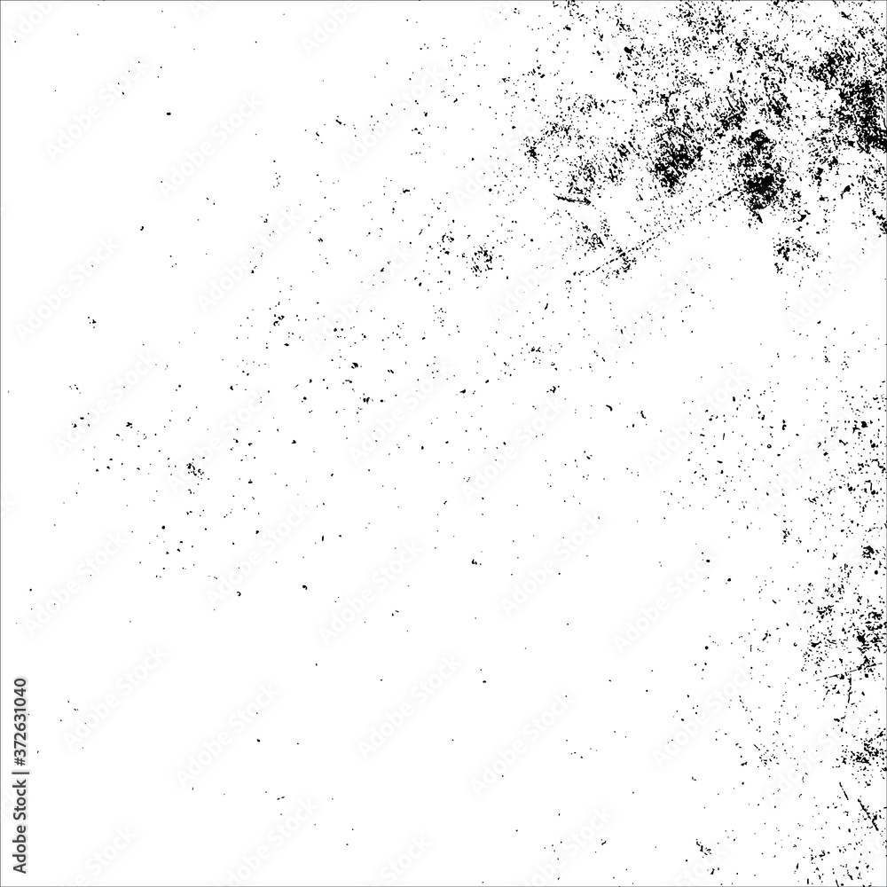 grunge black and white ink splat background.Vector Eps10