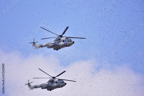 Obraz na płótnie Desfile militar México