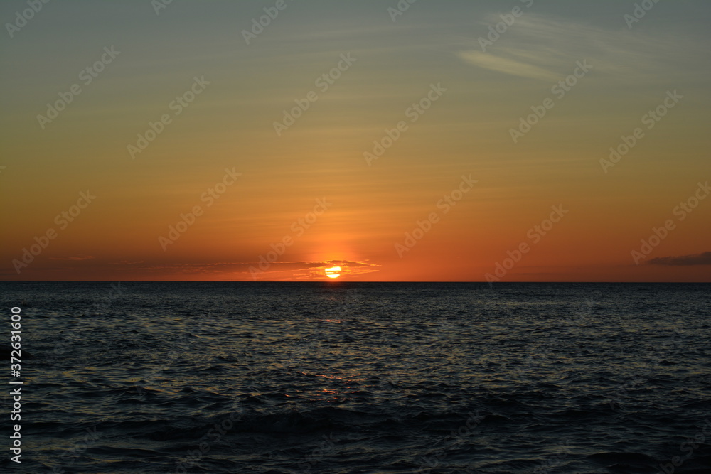 Sunset at The Tip of Borneo