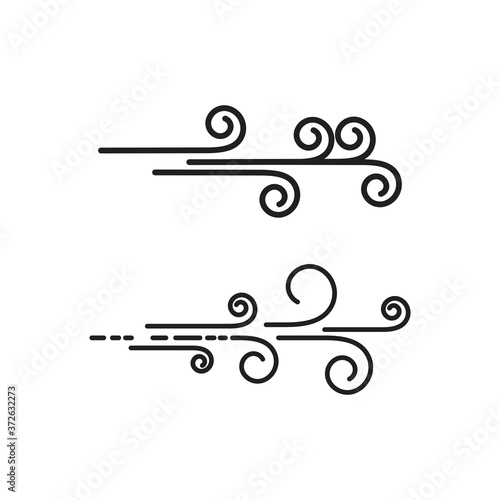Wind Logo Template vector symbol