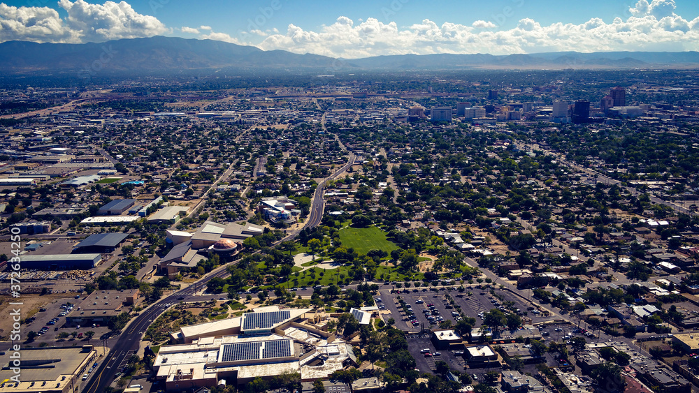 Albuquerque Aerial Views and Vistas in Pro Resolution (4k)