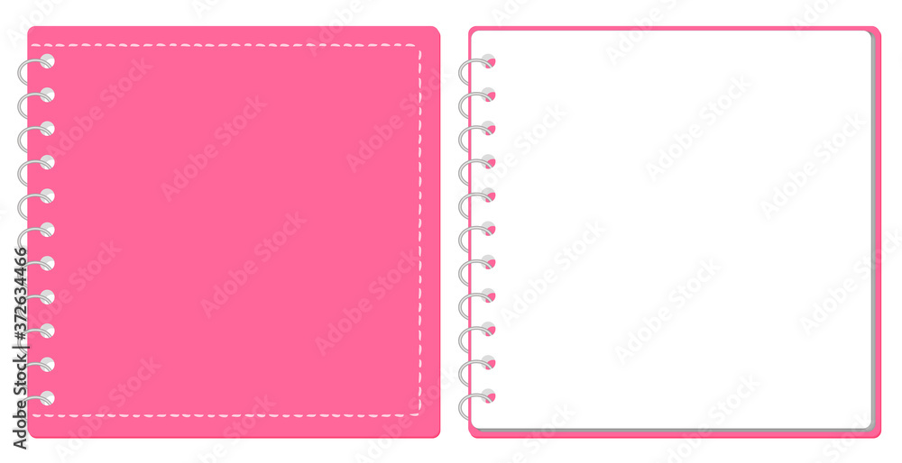 スケッチブック リングノート 表紙とページのセット イラスト ベクター 正方形サイズ Stock Vector Adobe Stock スケッチブック リングノート 表紙とページのセット イラスト ベクター 正方形サイズ Stock Vector Adobe Stock