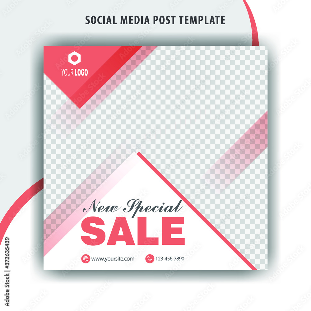 Social media ads square post template, fashion sale web social media banner template, editable square template, fashion sale banner template for social media post Social media ads square post template, fashion sale web social media banner template, editable square template, fashion sale banner template for social media post