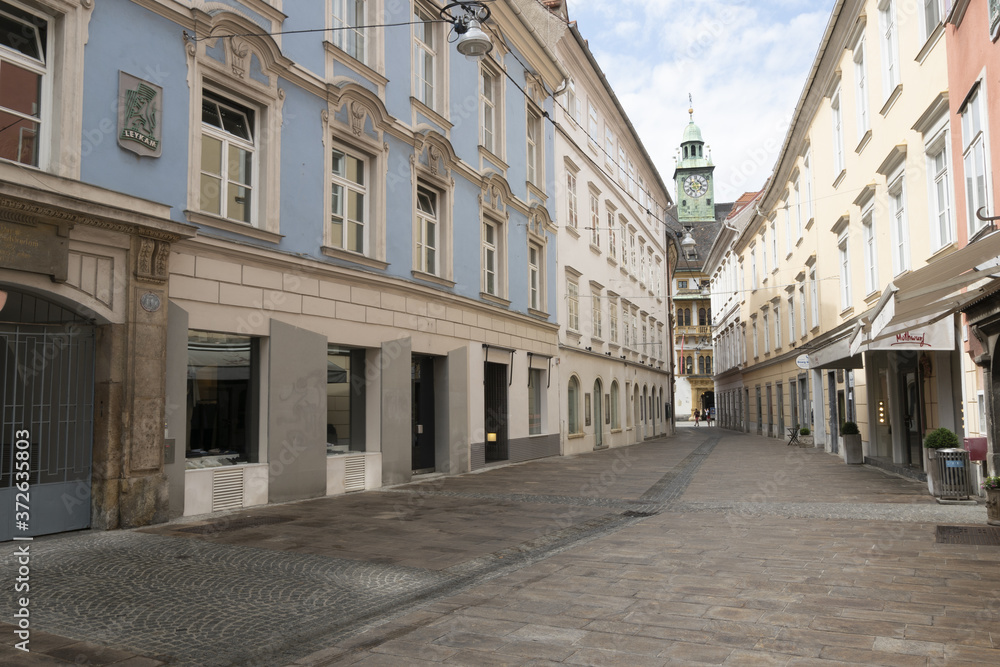Fototapeta premium Graz city center