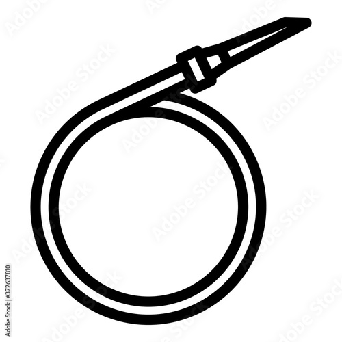 Health catheter icon. Outline health catheter vector icon for web design isolated on white background