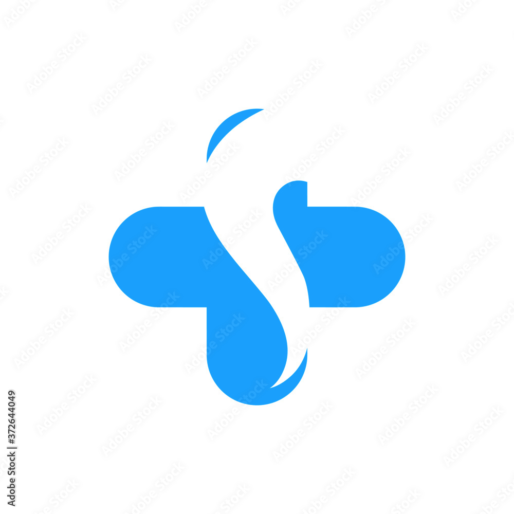 abstract logo design pharmacy logo design illustration vector logo. abstract logo design pharmacy logo design illustration vector logo.