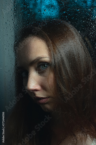 Through the glass