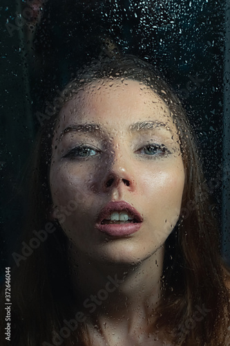 Through the glass