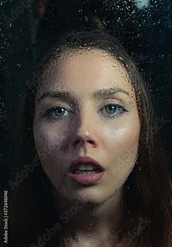 Through the glass