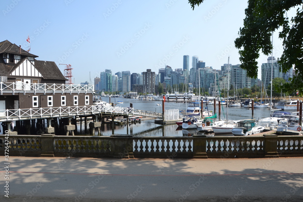 Naklejka premium Vancouver Harbour / Canada