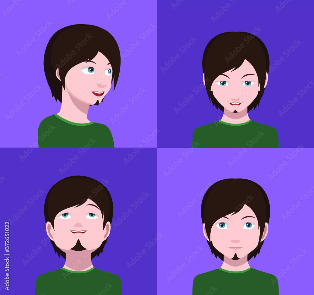 People avatars. Vector women, men avatar. - Vector People avatars. Vector women, men avatar. - Vector