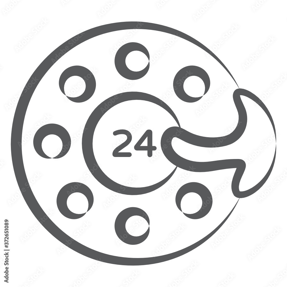 Doodle line design of brake disc in modern style
Doodle line design of brake disc in modern style