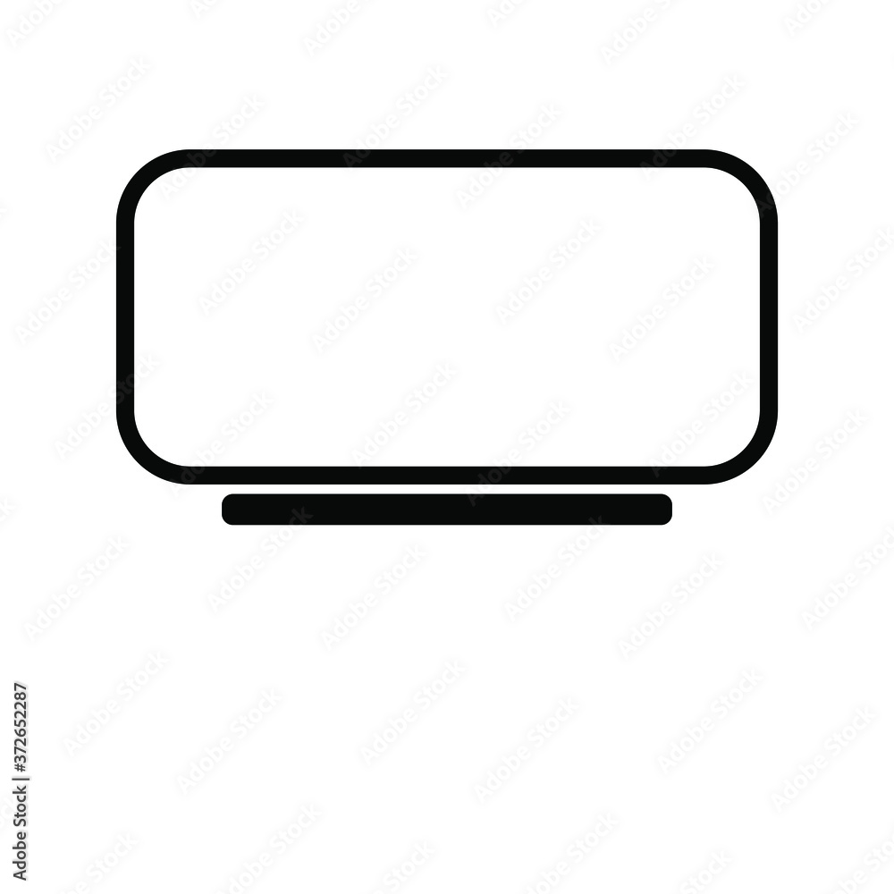 Monitor icon. TV / monitor Icon in trendy flat style vector illustration, monitor symbol / icon for your web site design, logo, app, UI. Monitor icon. TV / monitor Icon in trendy flat style vector illustration, monitor symbol / icon for your web site design, logo, app, UI.