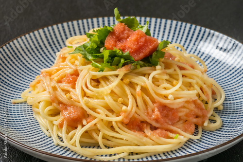 たらこパスタ spaghetti with salted cod roe sauce