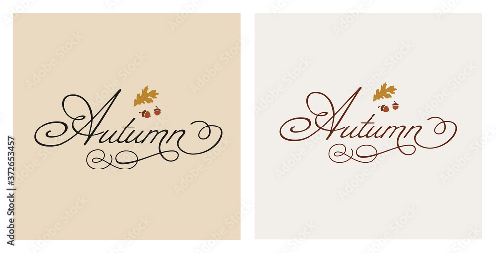 autumn, autumnal collection, vector set of abstract backgrounds, autumn sale, lettering autumn, autumnal collection, vector set of abstract backgrounds, autumn sale, lettering