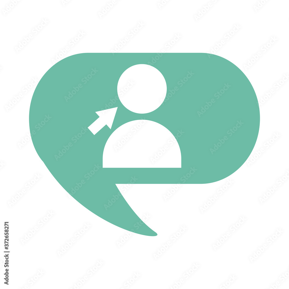 avatar user with arrow cursor flat style icon avatar user with arrow cursor flat style icon